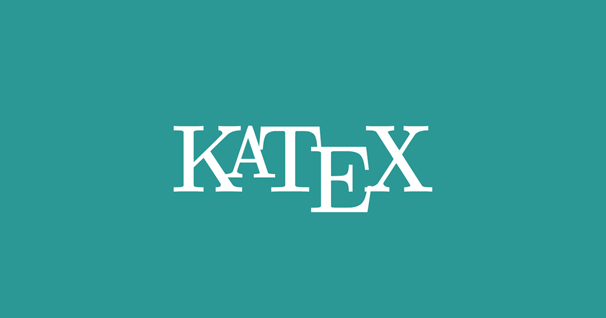Support Table · KaTeX